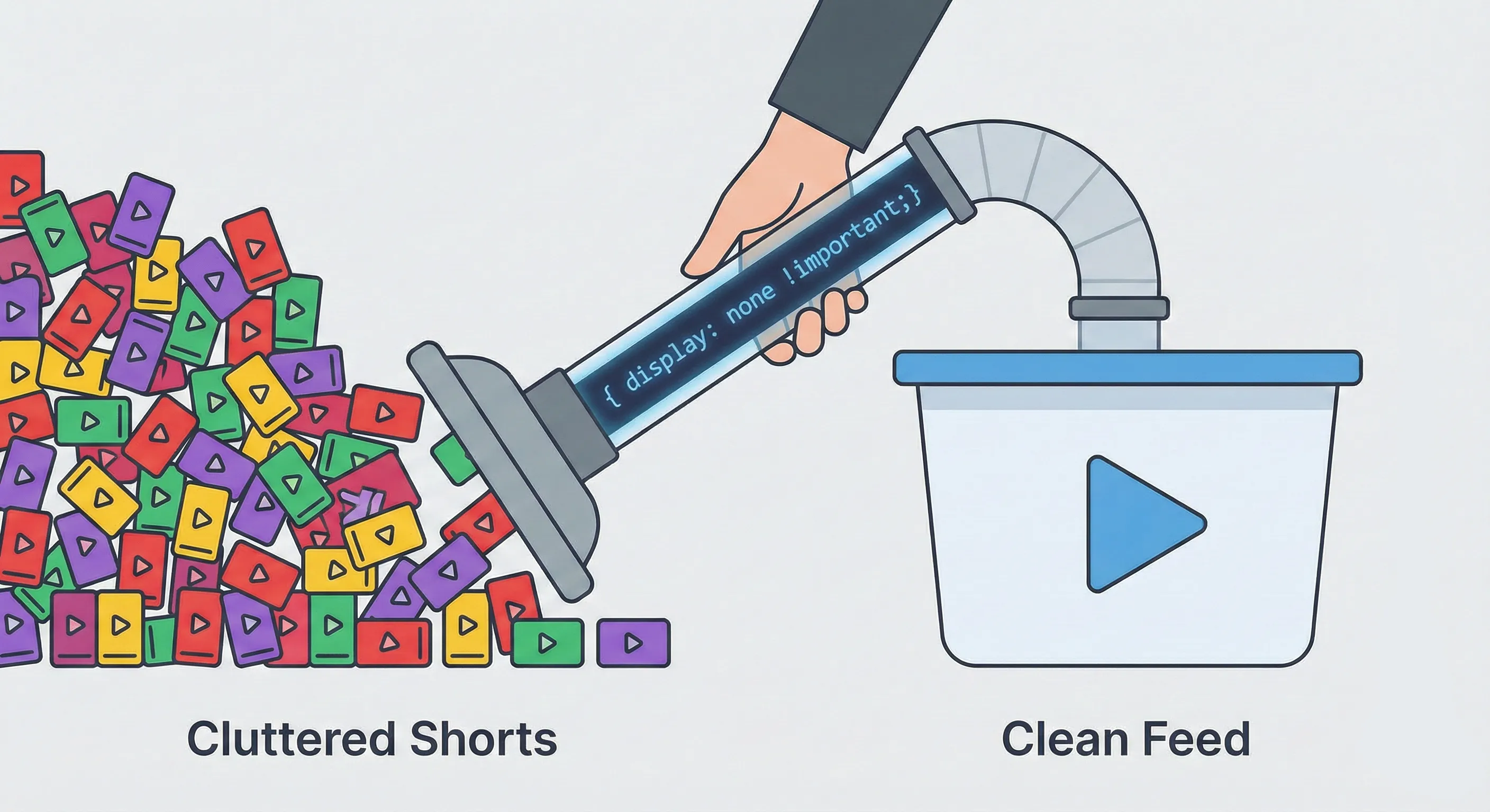 Cleaning up YouTube feed